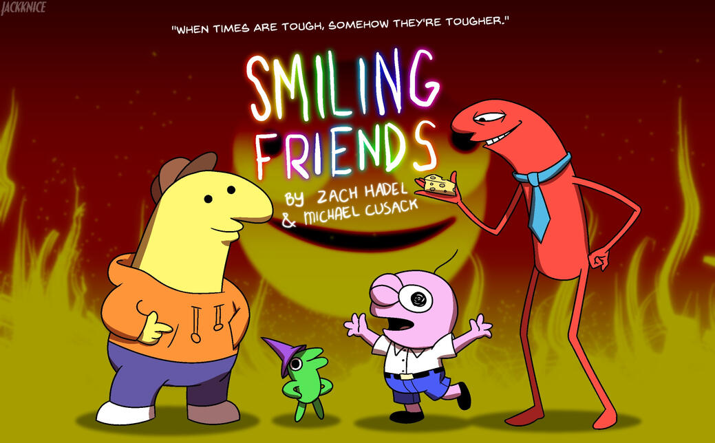 Smiling Friends - poster concept